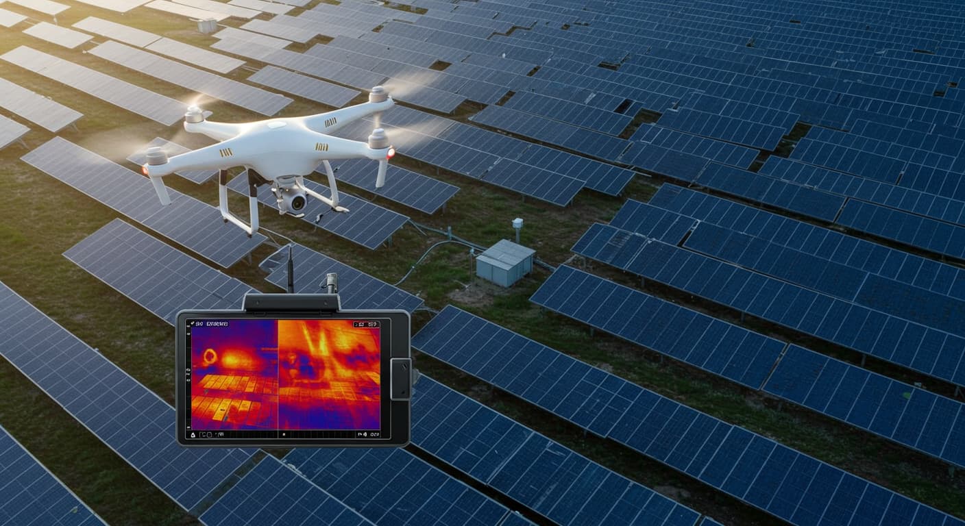 Termal Drone ile PV Panel İncelemesinde Yeni Nesil Çözümler